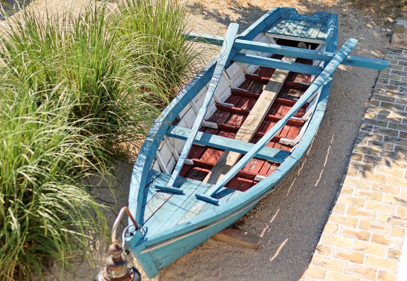 Villa in Nin - Villa Gland – Stilvolles Steinhaus mit Pool, Whirl