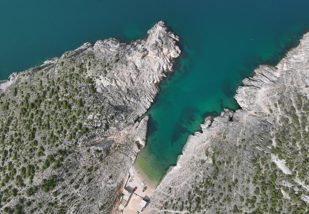 House in Vrsi - Eda, Ferienhaus mit Pool, Terrasse & Grill