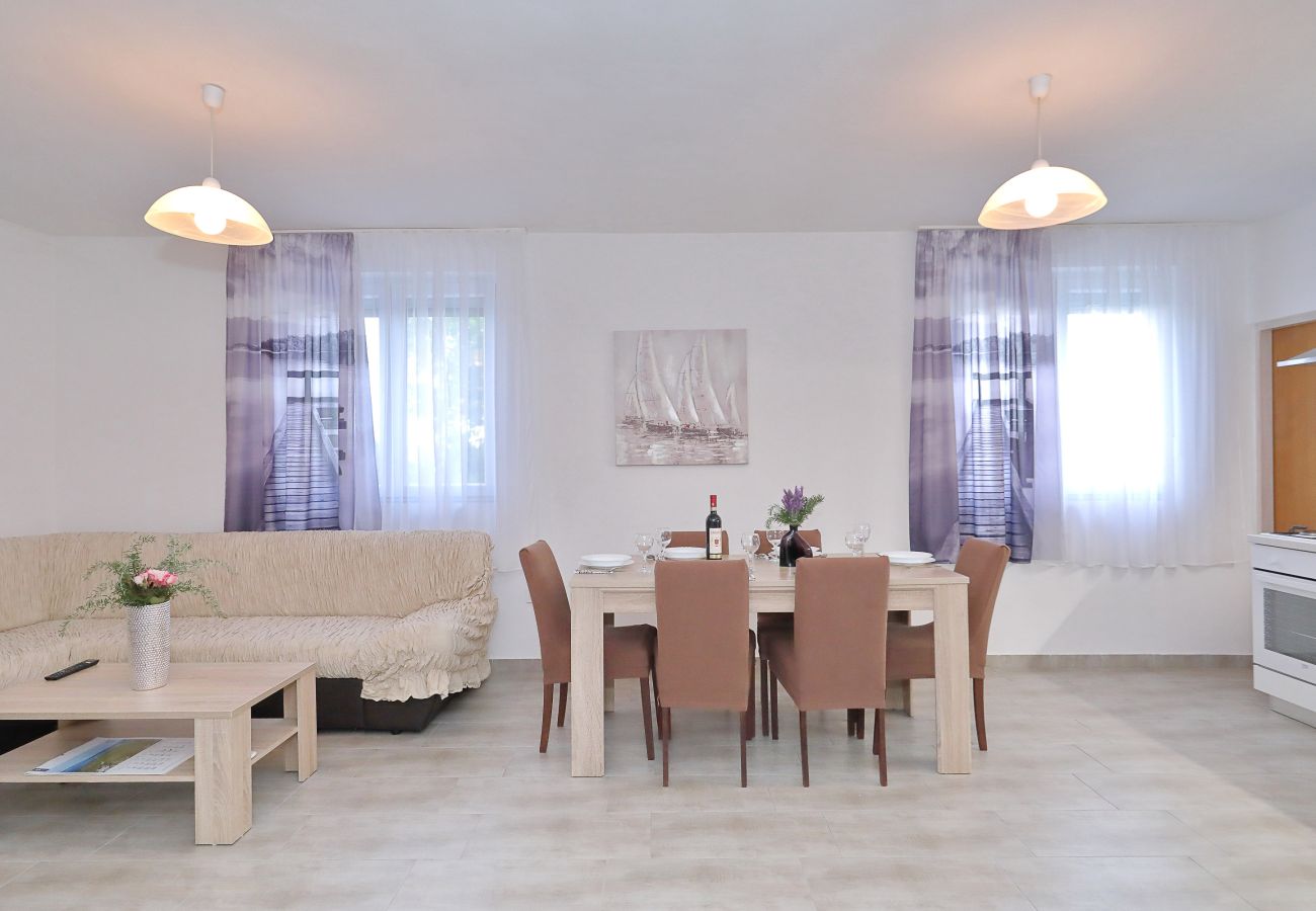 House in Vrsi - Eda, Ferienhaus mit Pool, Terrasse & Grill