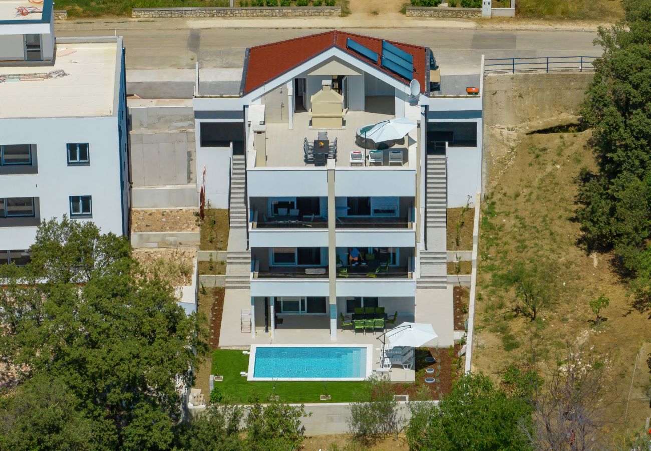 Apartment in Kožino - Apartment Vidalis 2 with Private Pool