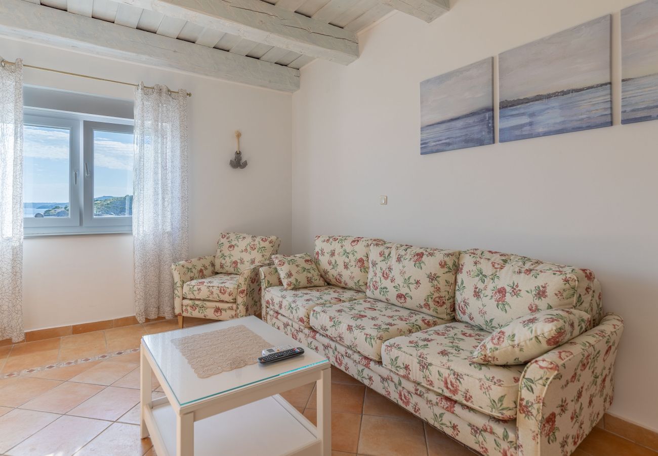 Apartment in Maslenica - Sidro, Schöne Ferienwohnung mit Meerblick,