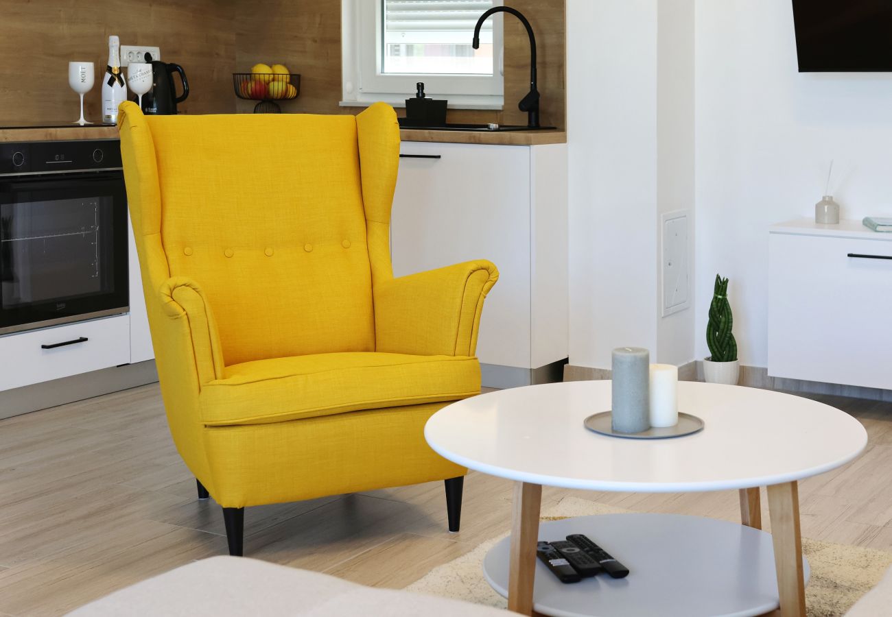 House in Vir - Jandro, Modernes Ferienhaus für Familie mit Pool