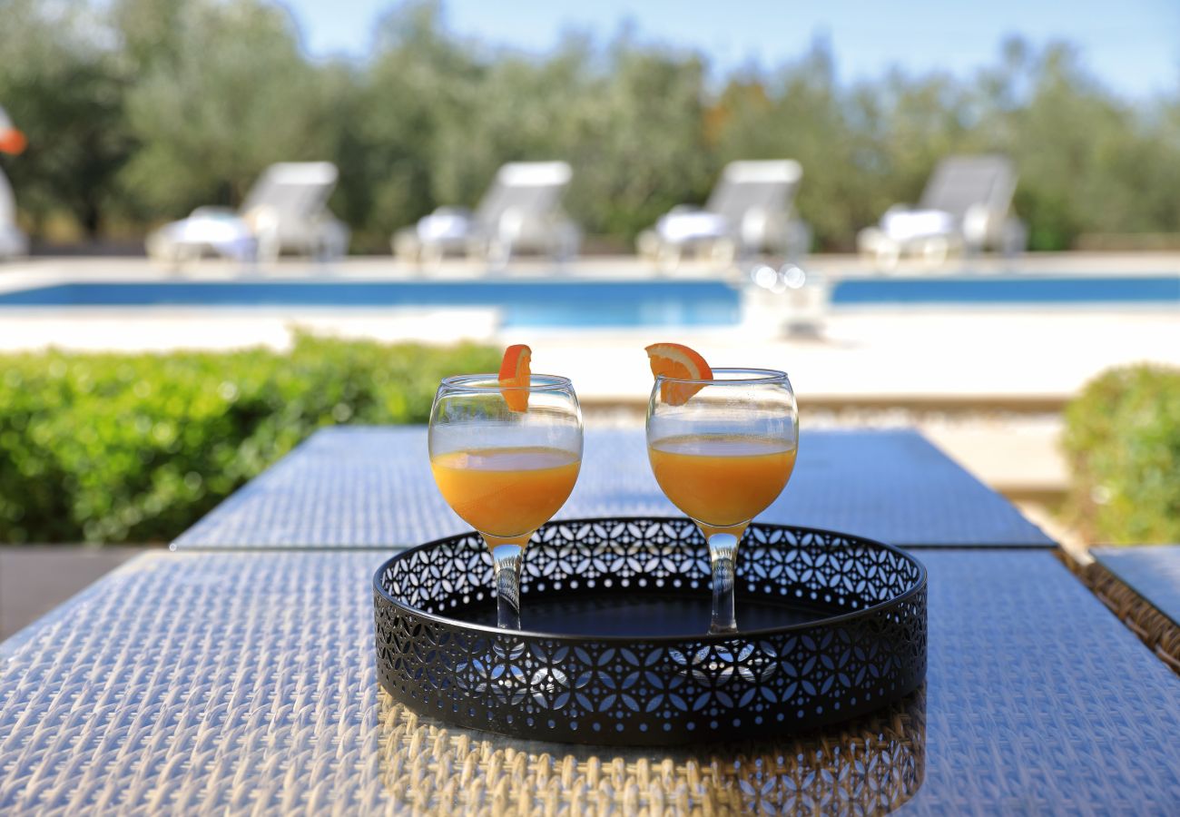 House in Debeljak - Holiday Home Angelina with Private Pool