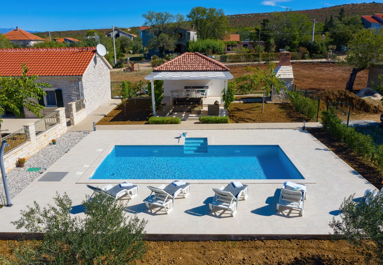 House in Debeljak - Holiday Home Angelina with Private Pool