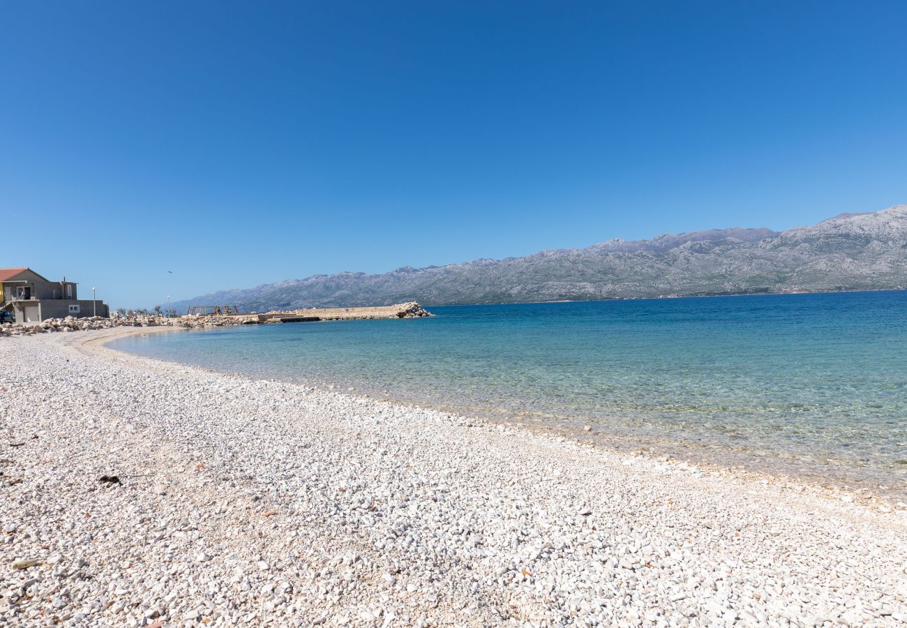 House in Ražanac - Joviraz, Steinhaus mit Veranda und Whirlpool in