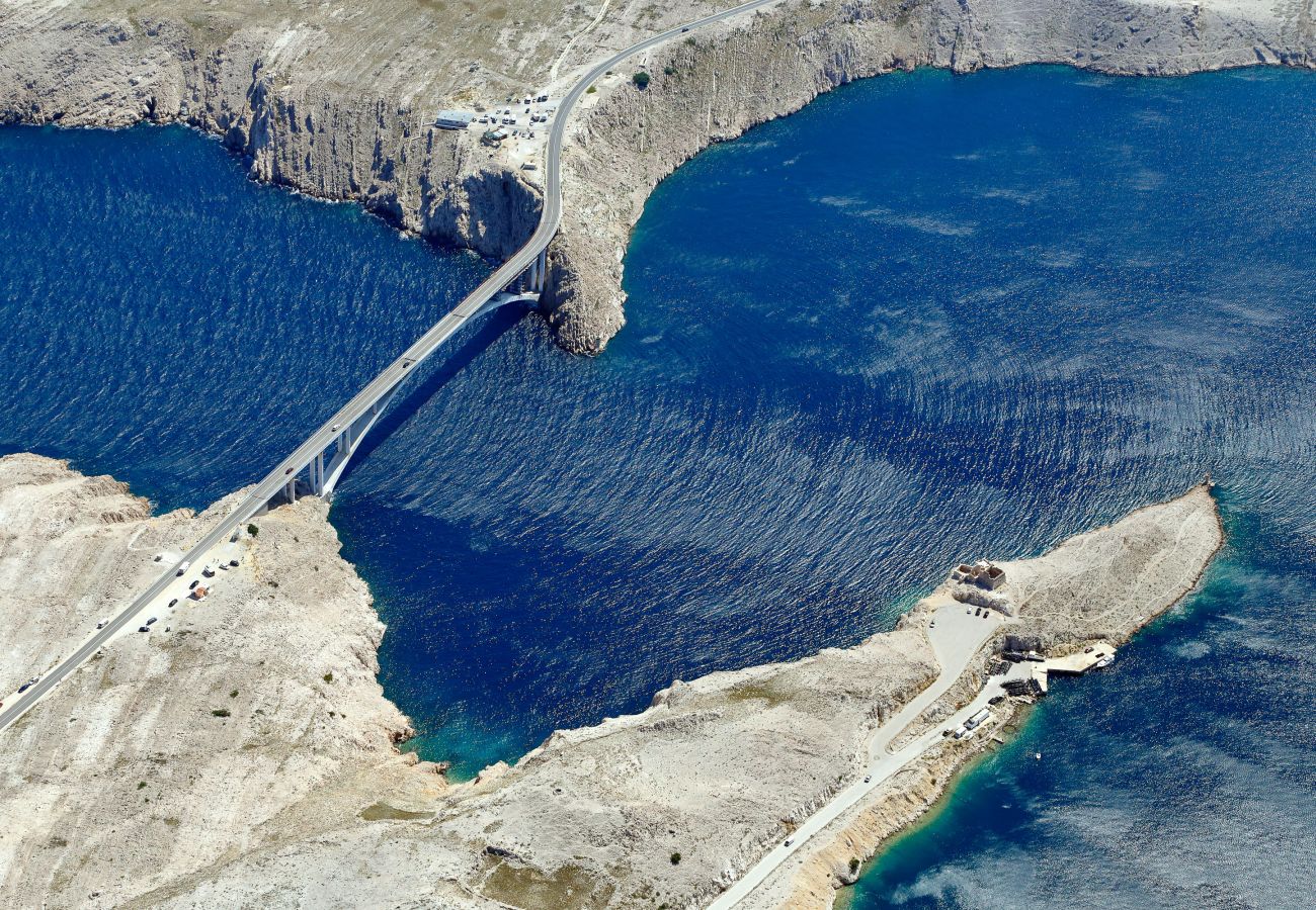 House in Ražanac - Fortica, Ferienhaus mit 2 Terrassen und