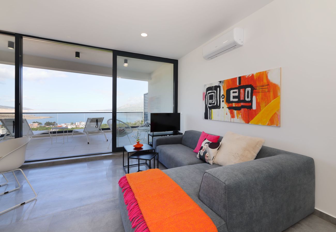 Apartment in Rovanjska - Ferienwohnung Meerblick Rovanjska