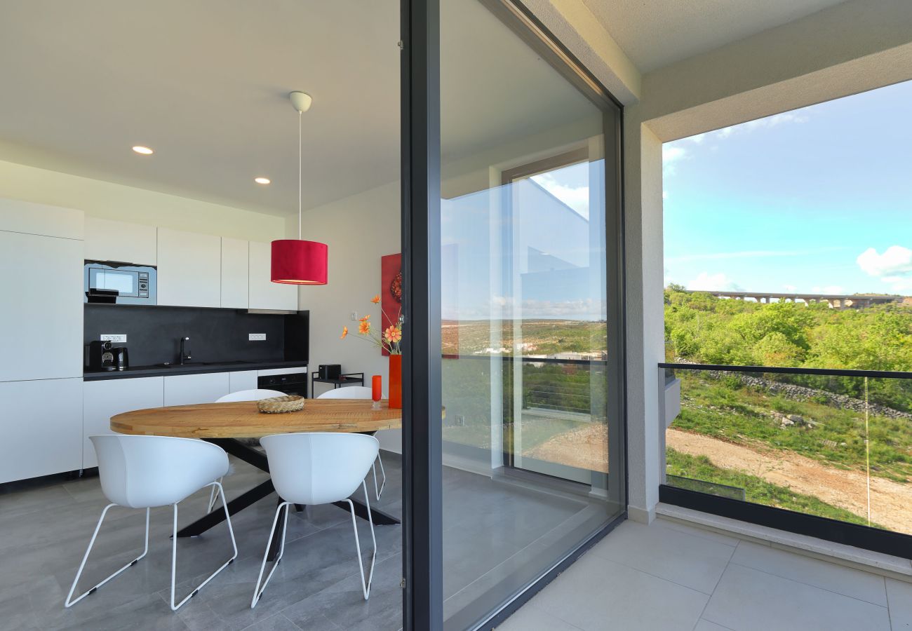 Apartment in Rovanjska - Ferienwohnung Meerblick Rovanjska