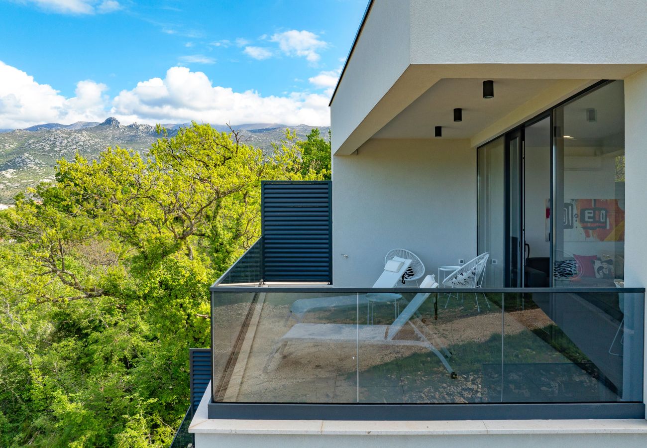 Apartment in Rovanjska - Ferienwohnung Meerblick Rovanjska