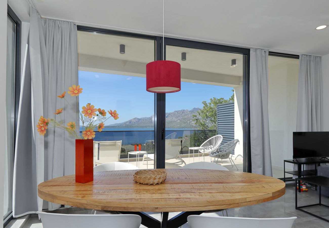 Apartment in Rovanjska - Ferienwohnung Meerblick Rovanjska