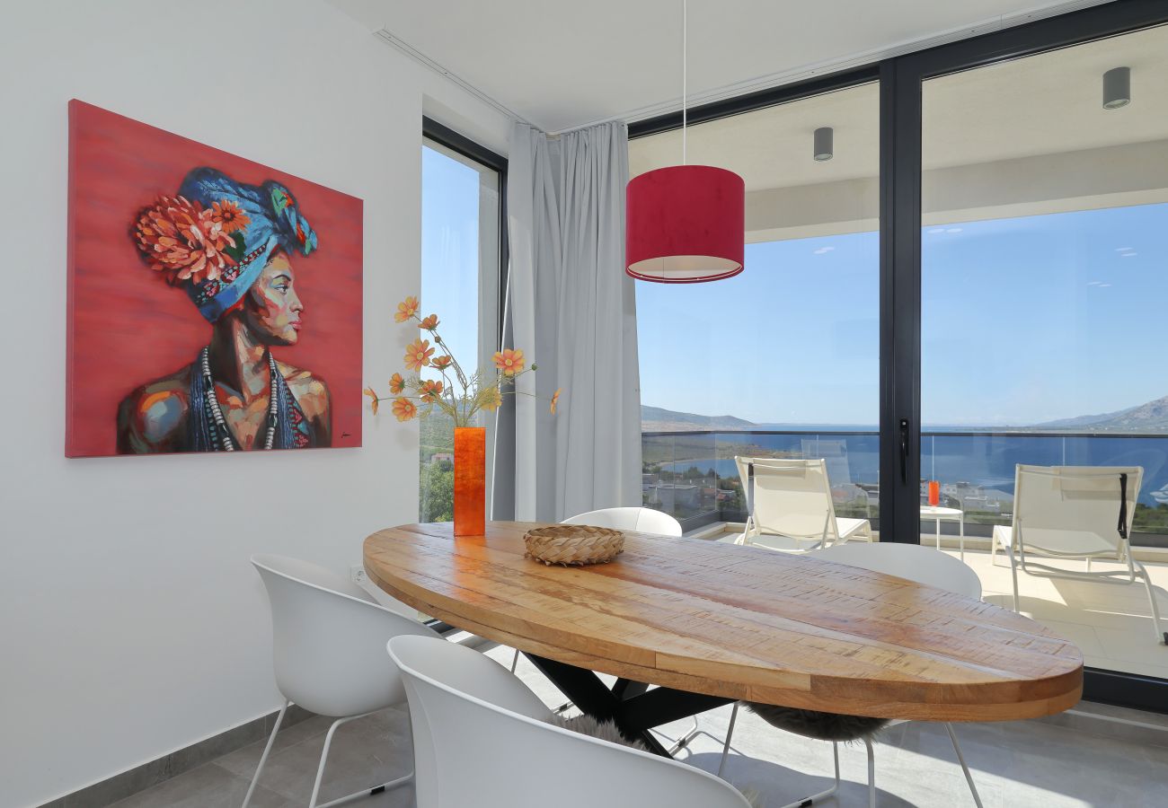 Apartment in Rovanjska - Ferienwohnung Meerblick Rovanjska