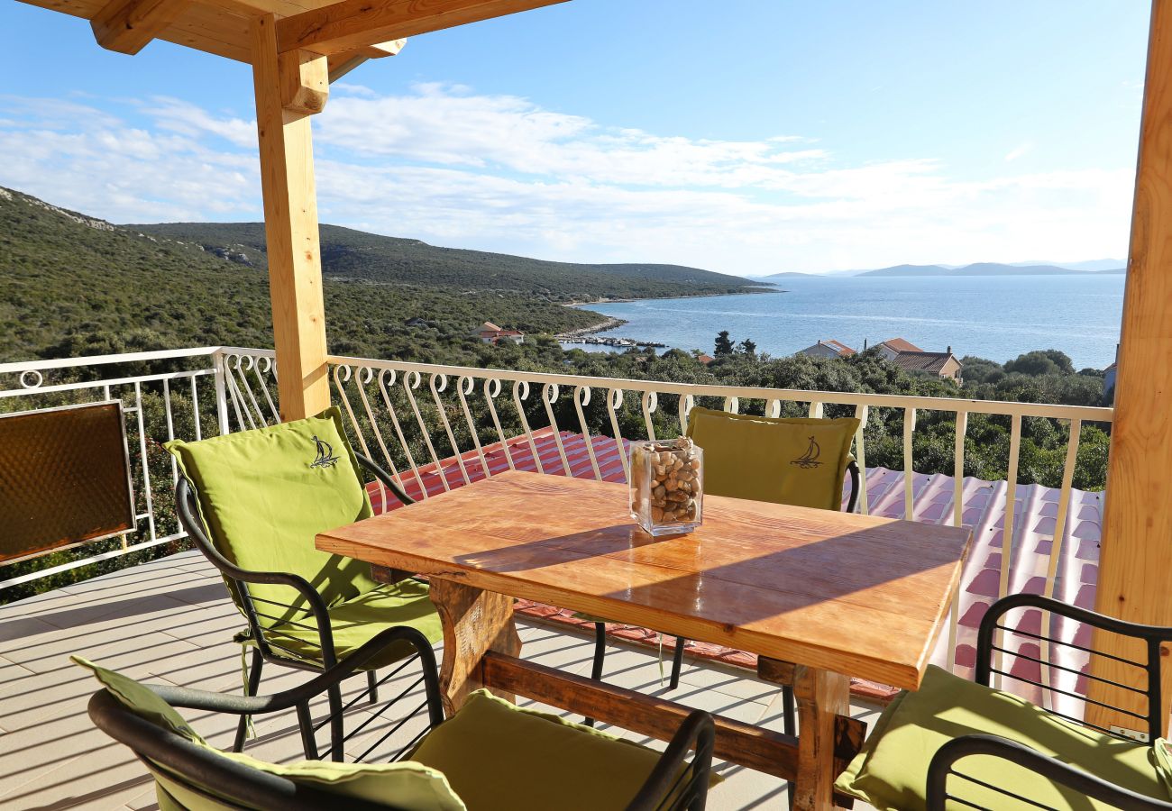 House in Dobropoljana - Robinsonade Pašman – Meerblick & Ruhe