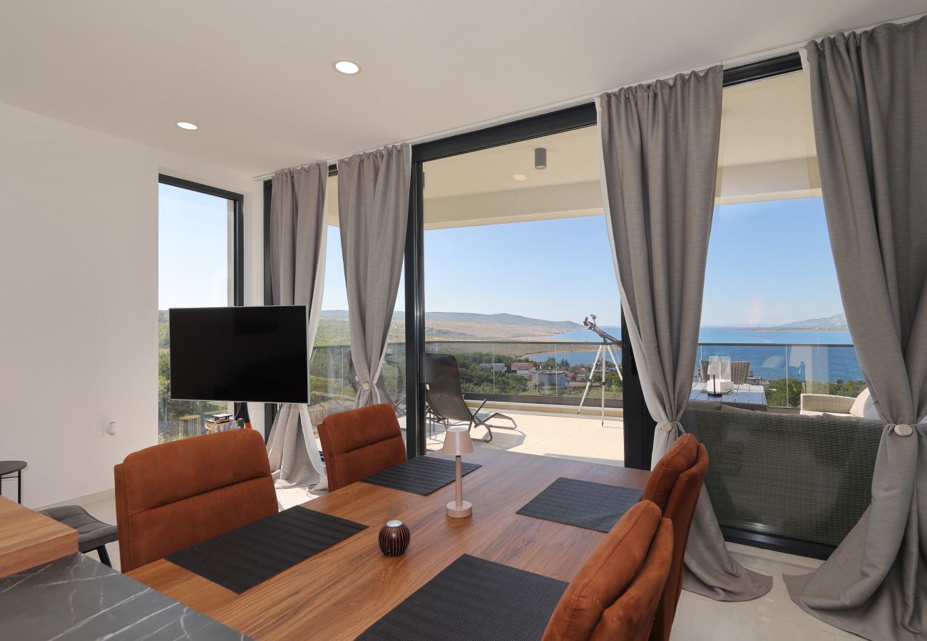 Apartment in Rovanjska - Bay view mit Pool & Meerblick