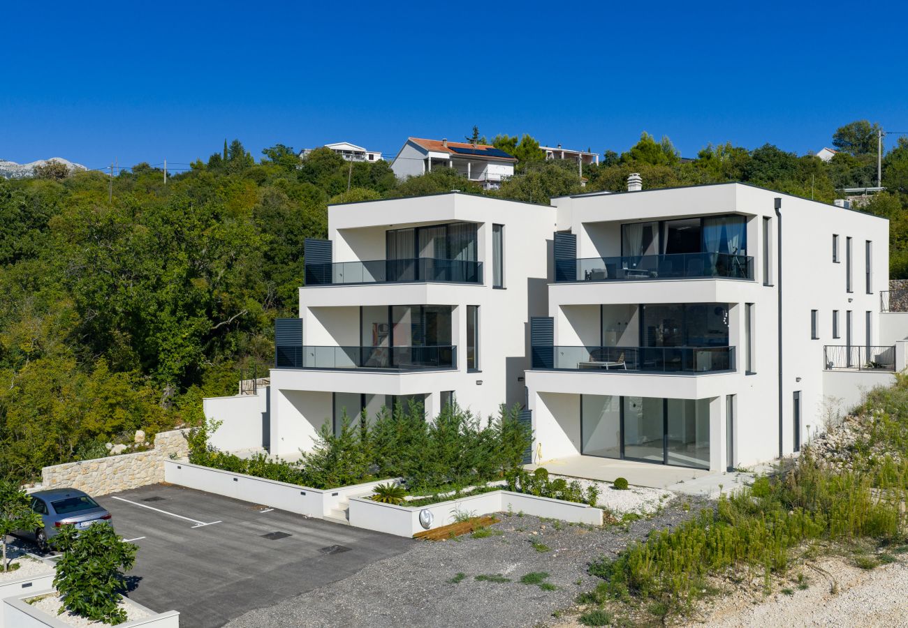 Apartment in Rovanjska - Bay view mit Pool & Meerblick