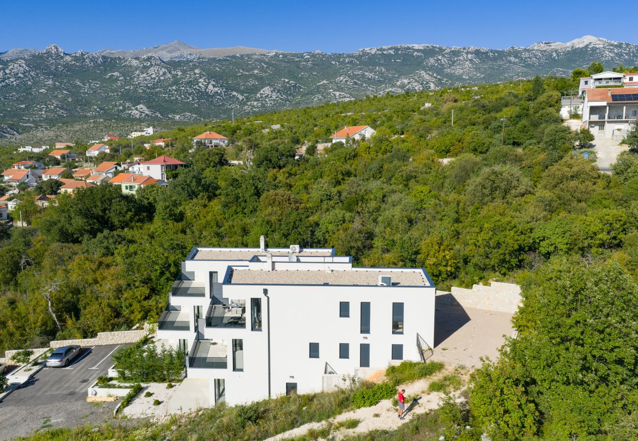 Apartment in Rovanjska - Bay view mit Pool & Meerblick