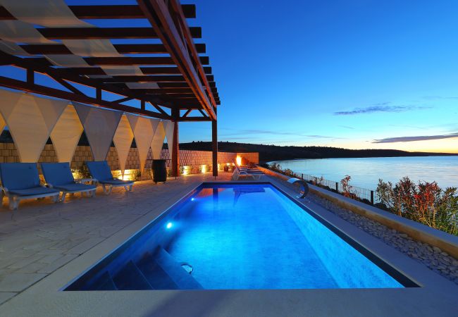 Villa in Ljubac -  Villa with Infinity Pool by the Sea