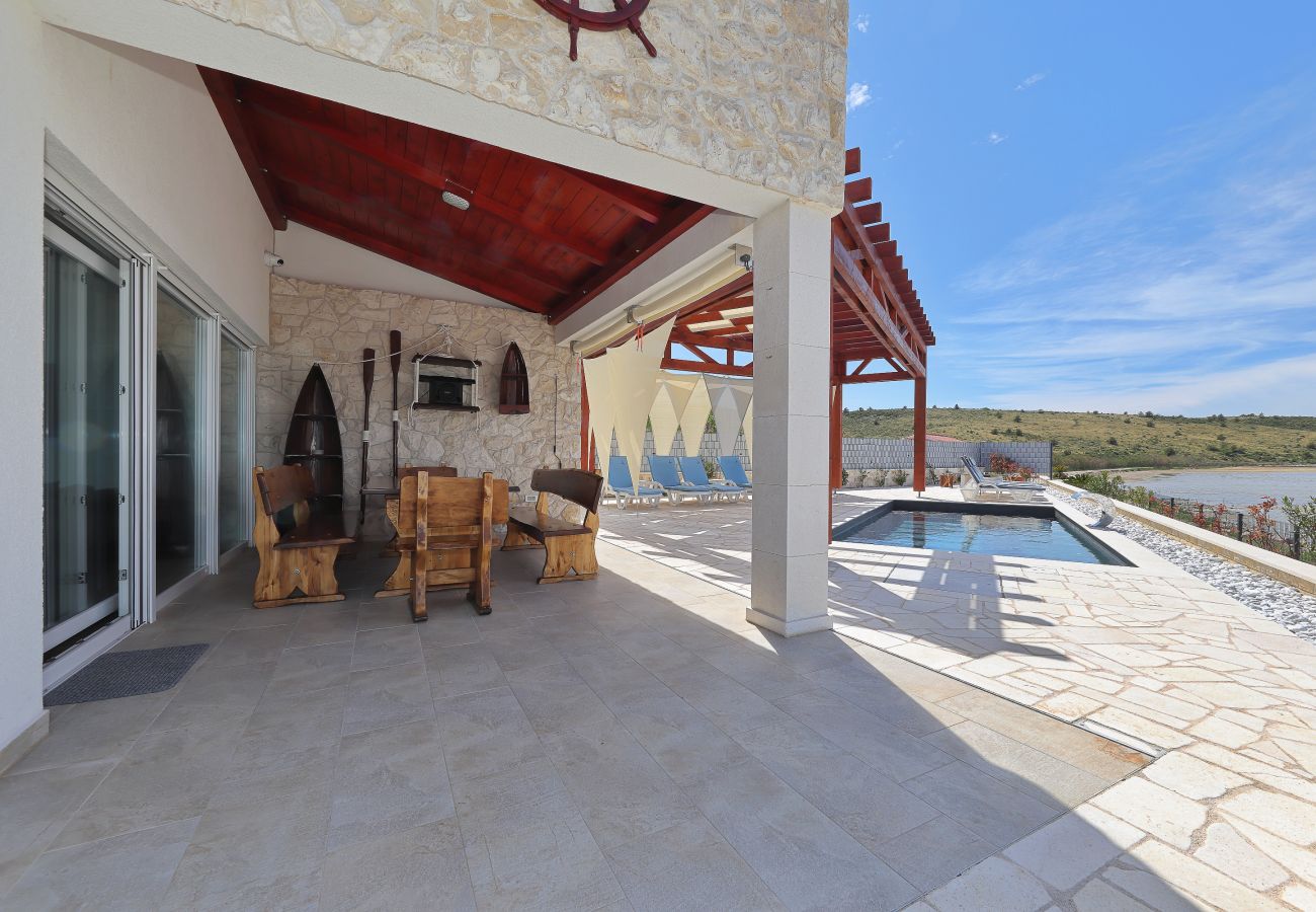 Villa in Ljubac -  Villa with Infinity Pool by the Sea
