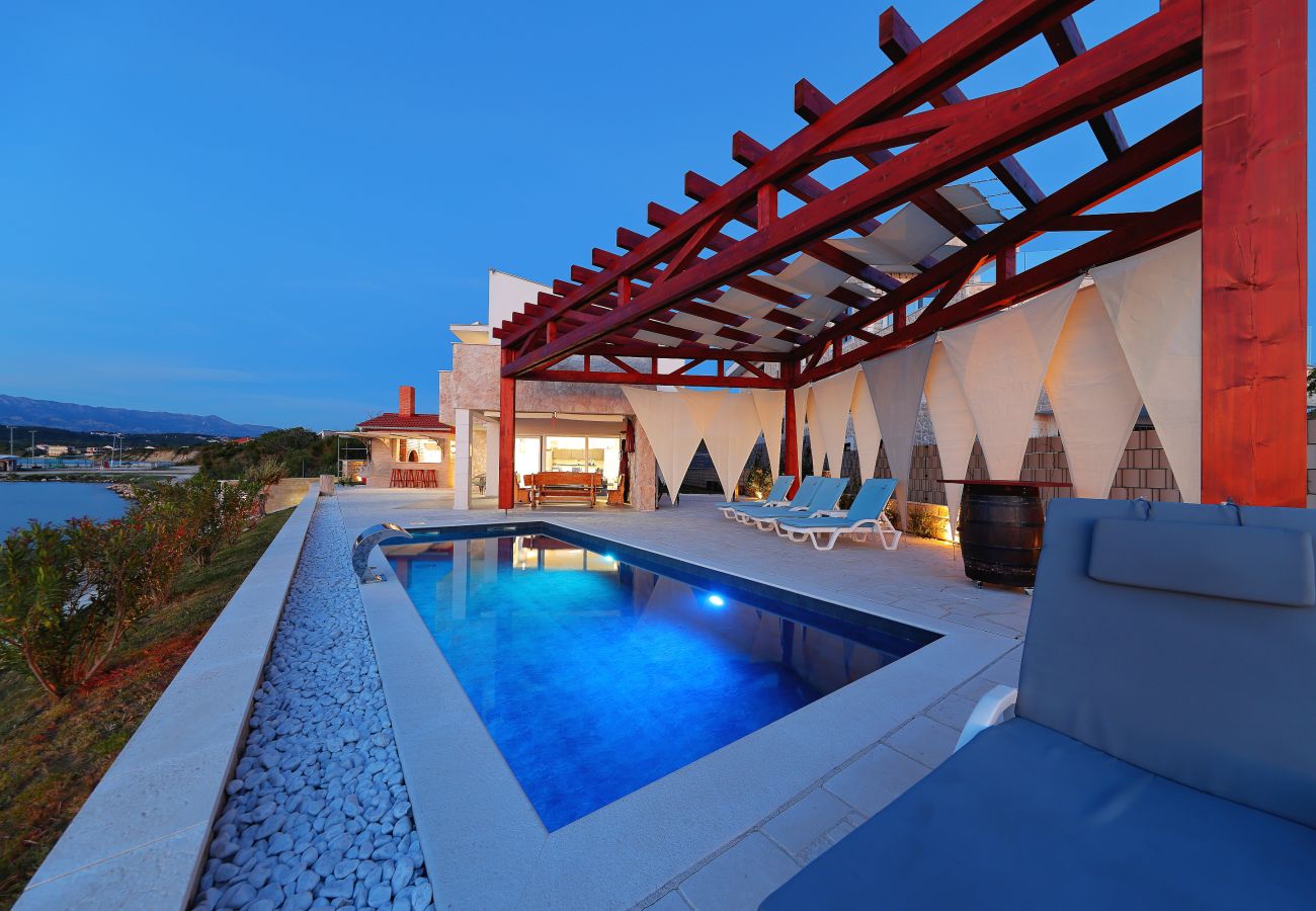 Villa in Ljubac -  Villa with Infinity Pool by the Sea