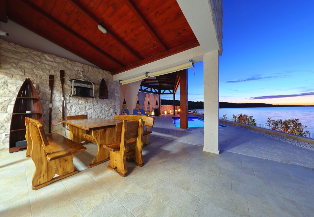 Villa in Ljubac -  Villa with Infinity Pool by the Sea