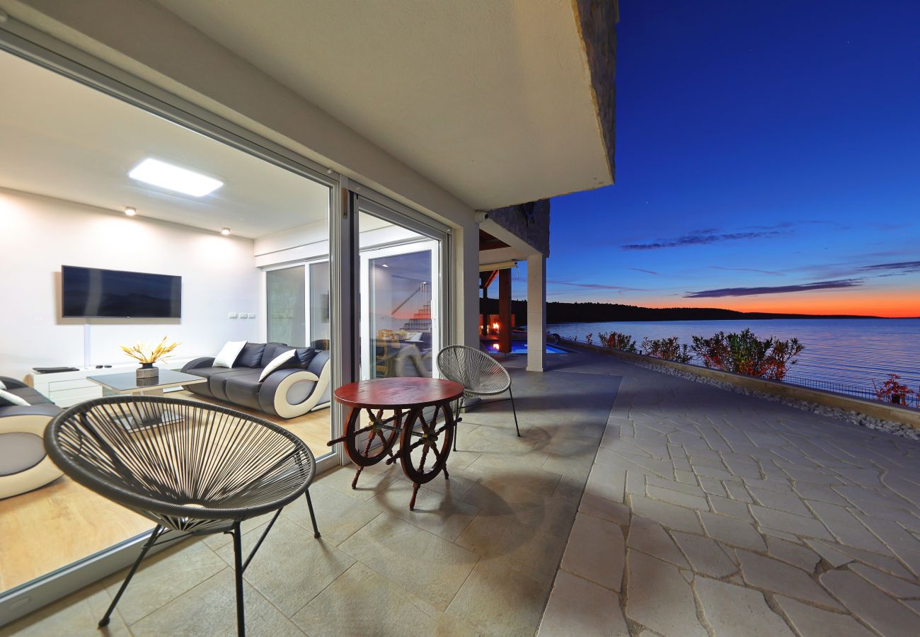 Villa in Ljubac -  Villa with Infinity Pool by the Sea