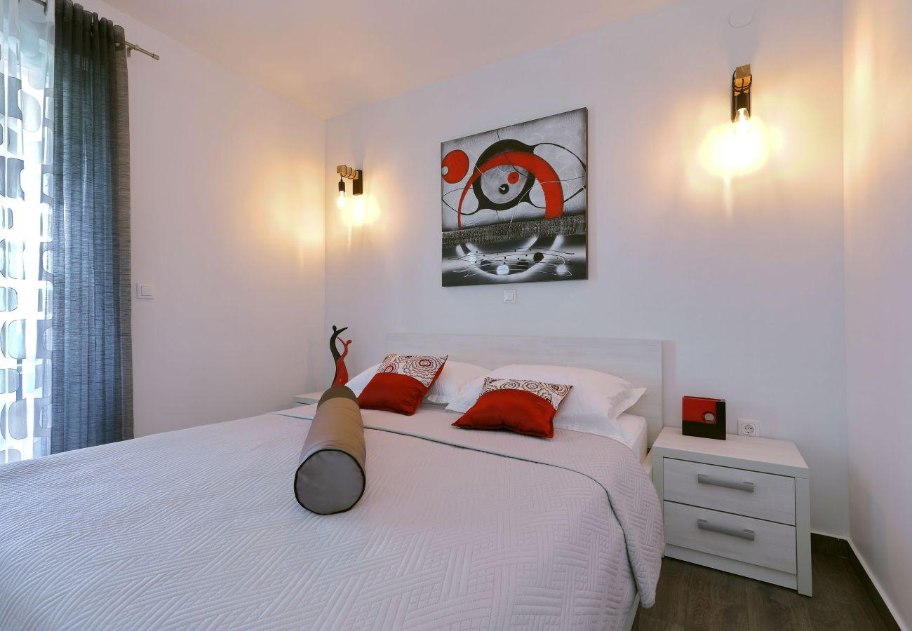 Ferienwohnung in Vir - Ferienwohnung Suva Punta 3 direkt am Meer