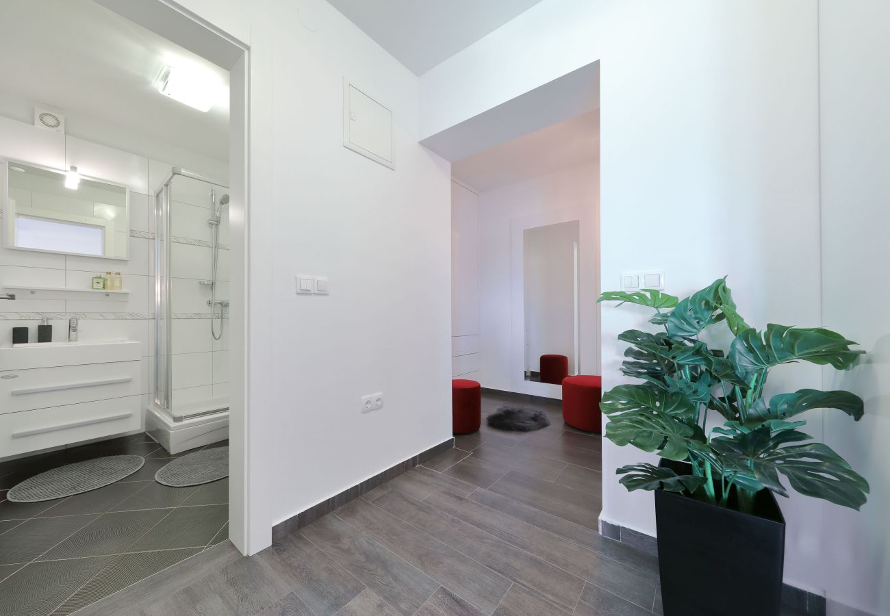 Ferienwohnung in Vir - Ferienwohnung Suva Punta 3 direkt am Meer