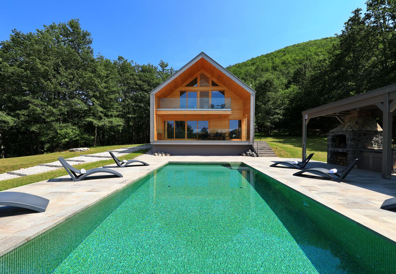 Villa in Lovinac - Villa Lovelos mit Infinity Pool in ruhiger Natur