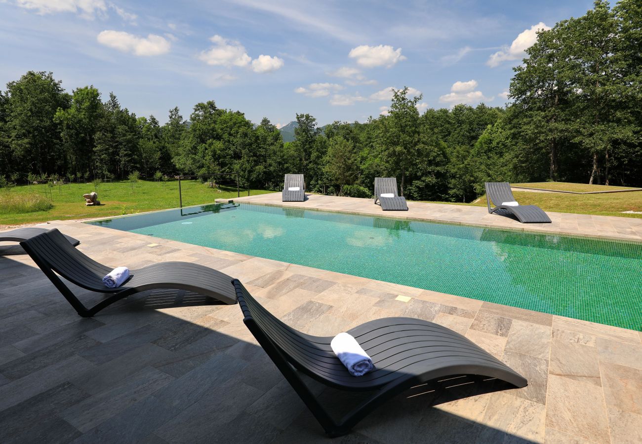Villa in Lovinac - Villa Lovelos mit Infinity Pool in ruhiger Natur