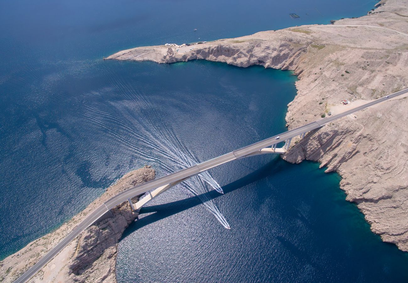 Ferienhaus in Ražanac - Fortica, Ferienhaus mit 2 Terrassen und