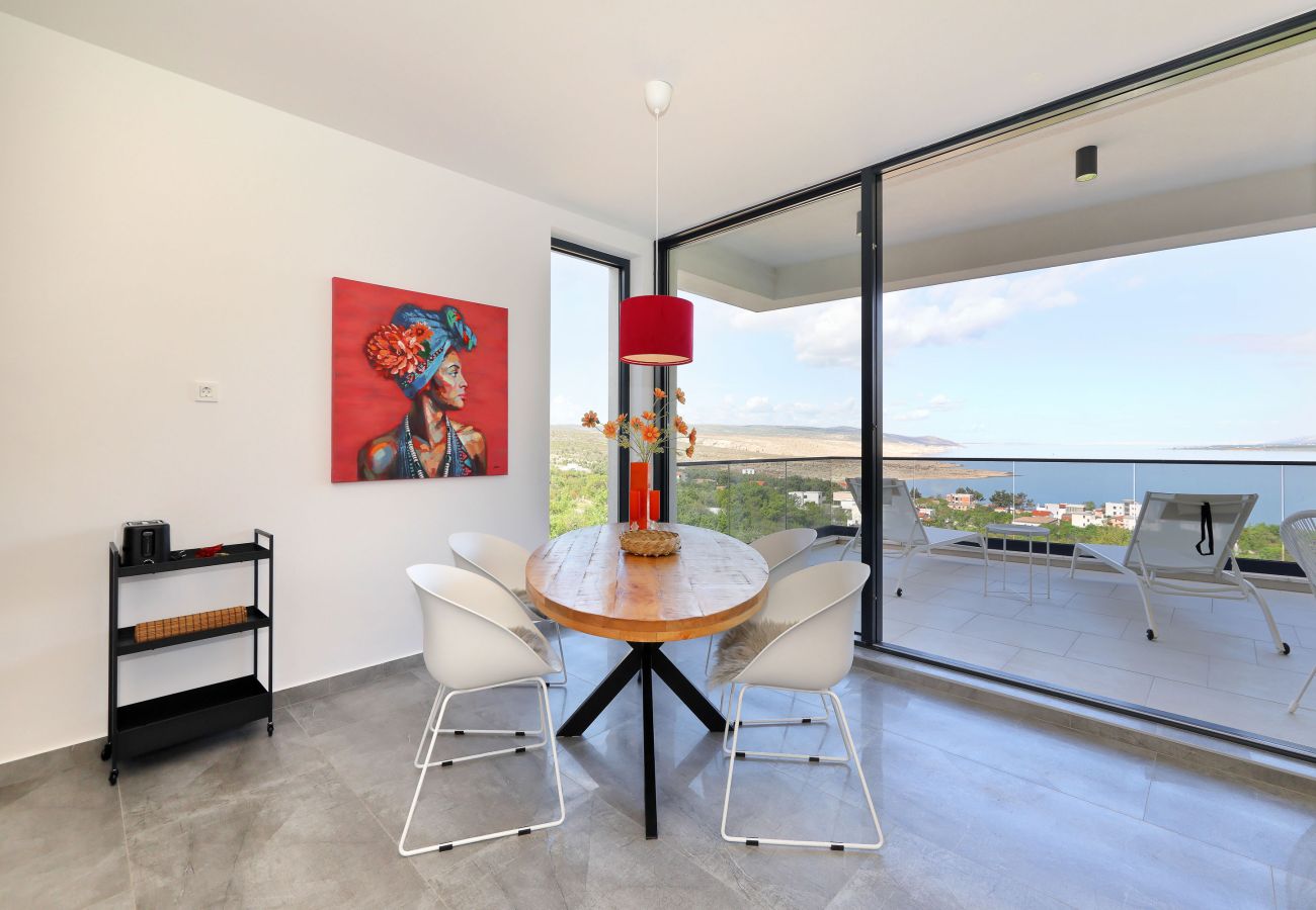 Ferienwohnung in Rovanjska - Ferienwohnung Meerblick Rovanjska