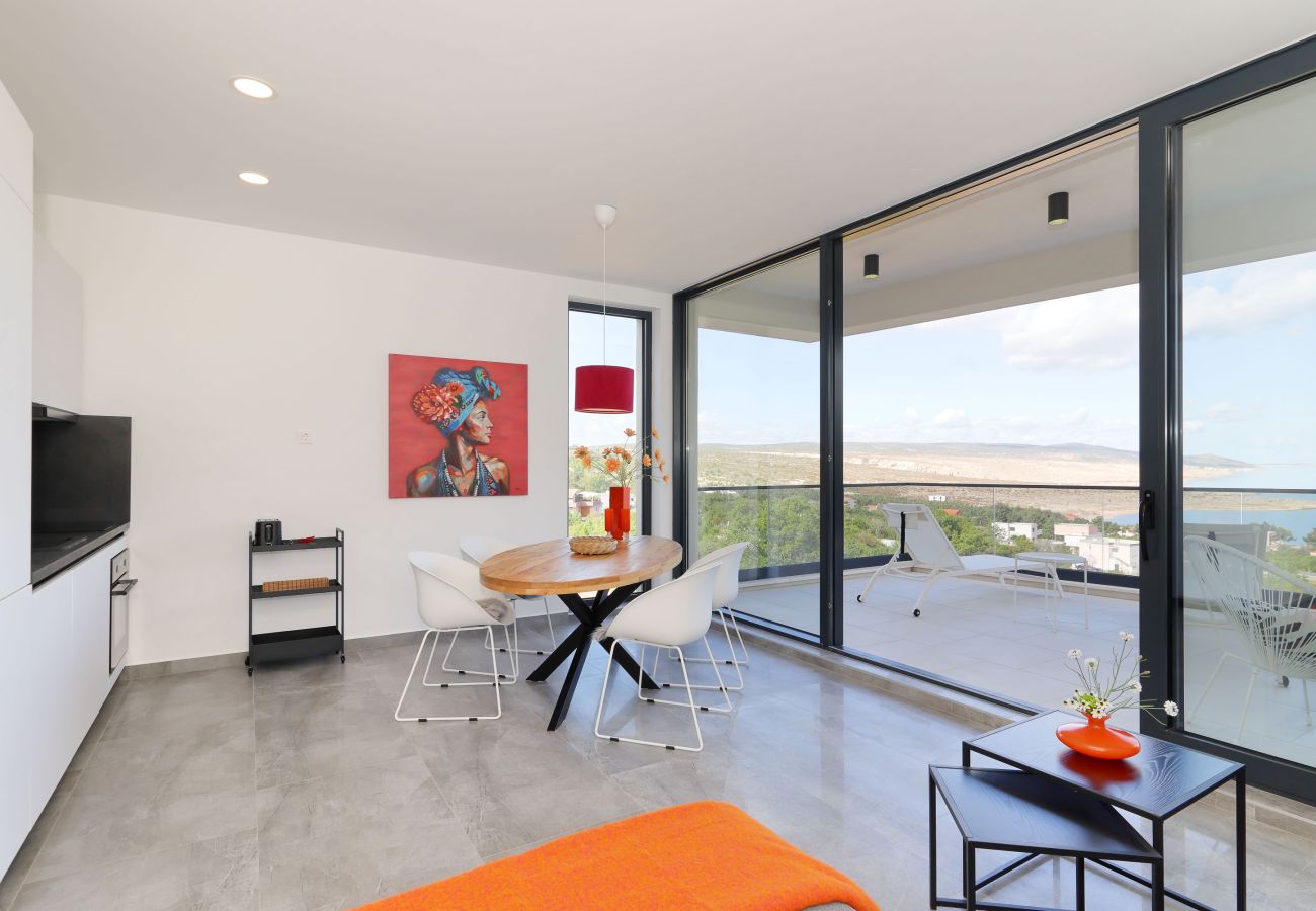 Ferienwohnung in Rovanjska - Ferienwohnung Meerblick Rovanjska