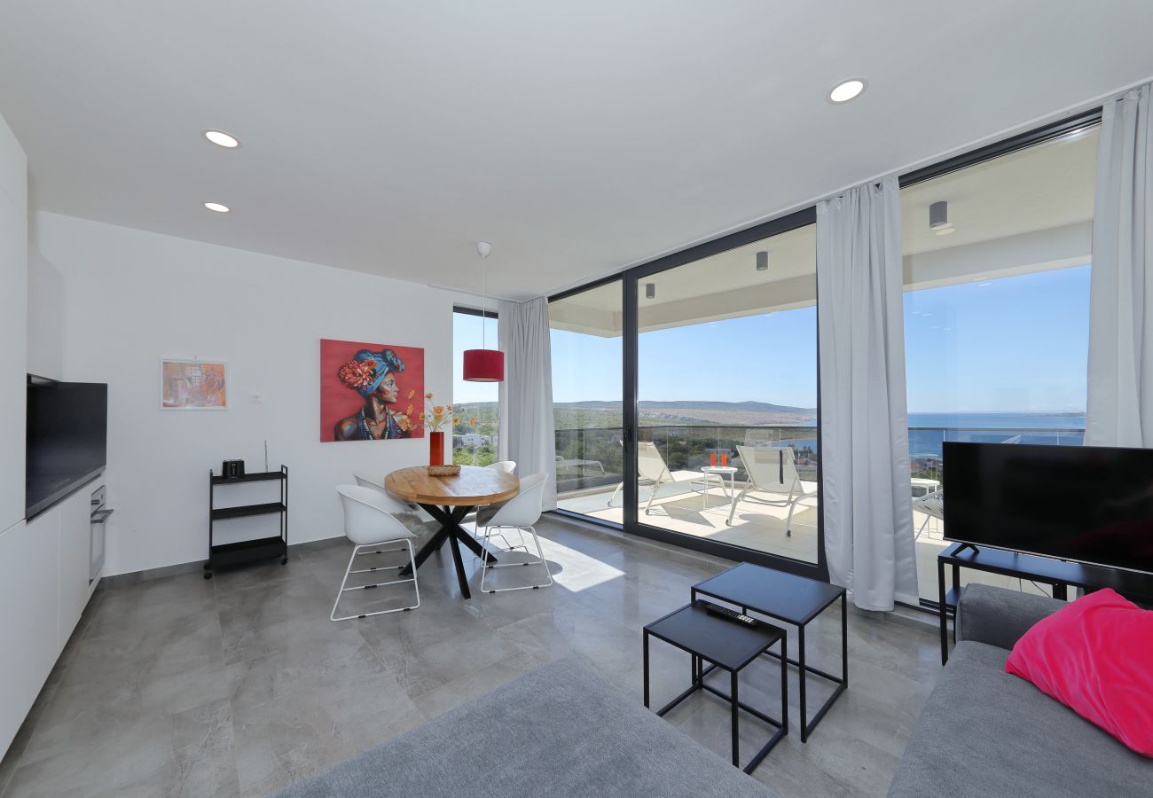 Ferienwohnung in Rovanjska - Ferienwohnung Meerblick Rovanjska