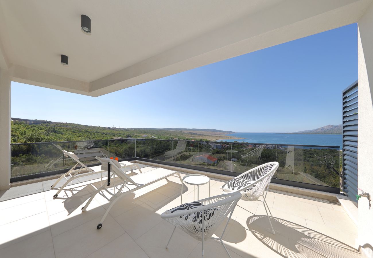 Ferienwohnung in Rovanjska - Ferienwohnung Meerblick Rovanjska