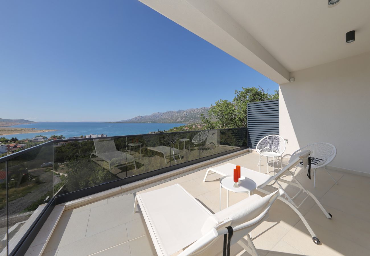 Ferienwohnung in Rovanjska - Ferienwohnung Meerblick Rovanjska