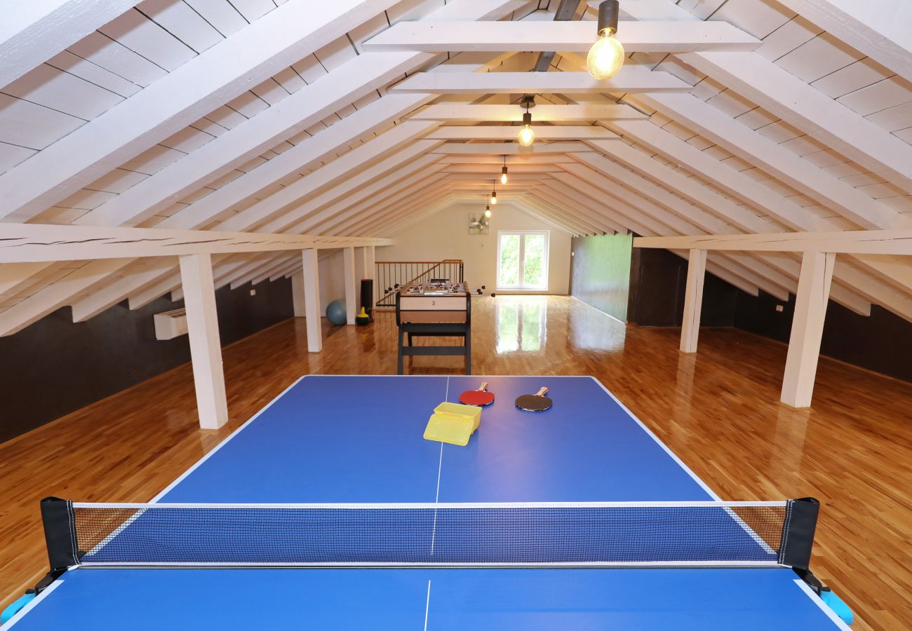 Ferienhaus in Lovinac - Demare, Ferienhaus für Gruppen mit beheizbarem