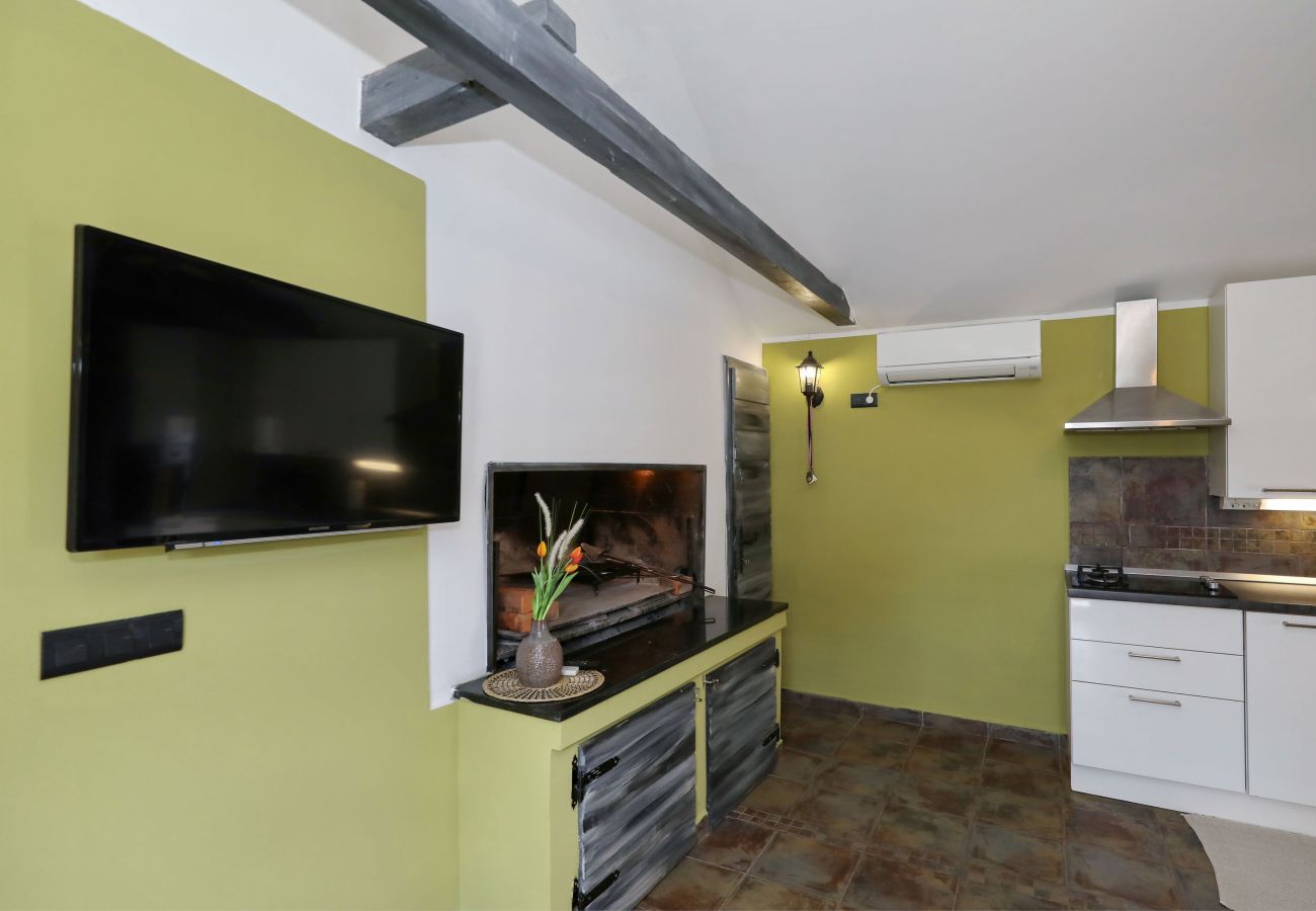 Ferienhaus in Lovinac - Demare, Ferienhaus für Gruppen mit beheizbarem