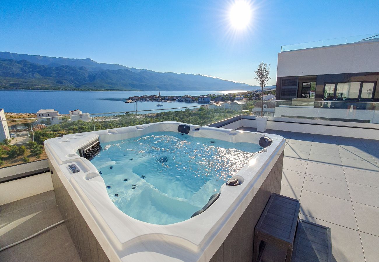Villa in Vinjerac - Villa One mit beheiztem Pool