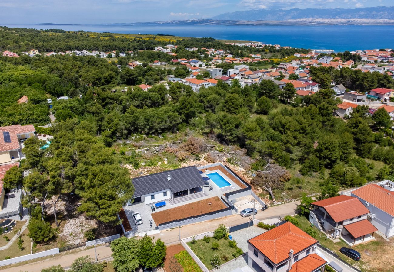 Ferienwohnung in Vir - Ferienhaus Radovic mit Privatpool