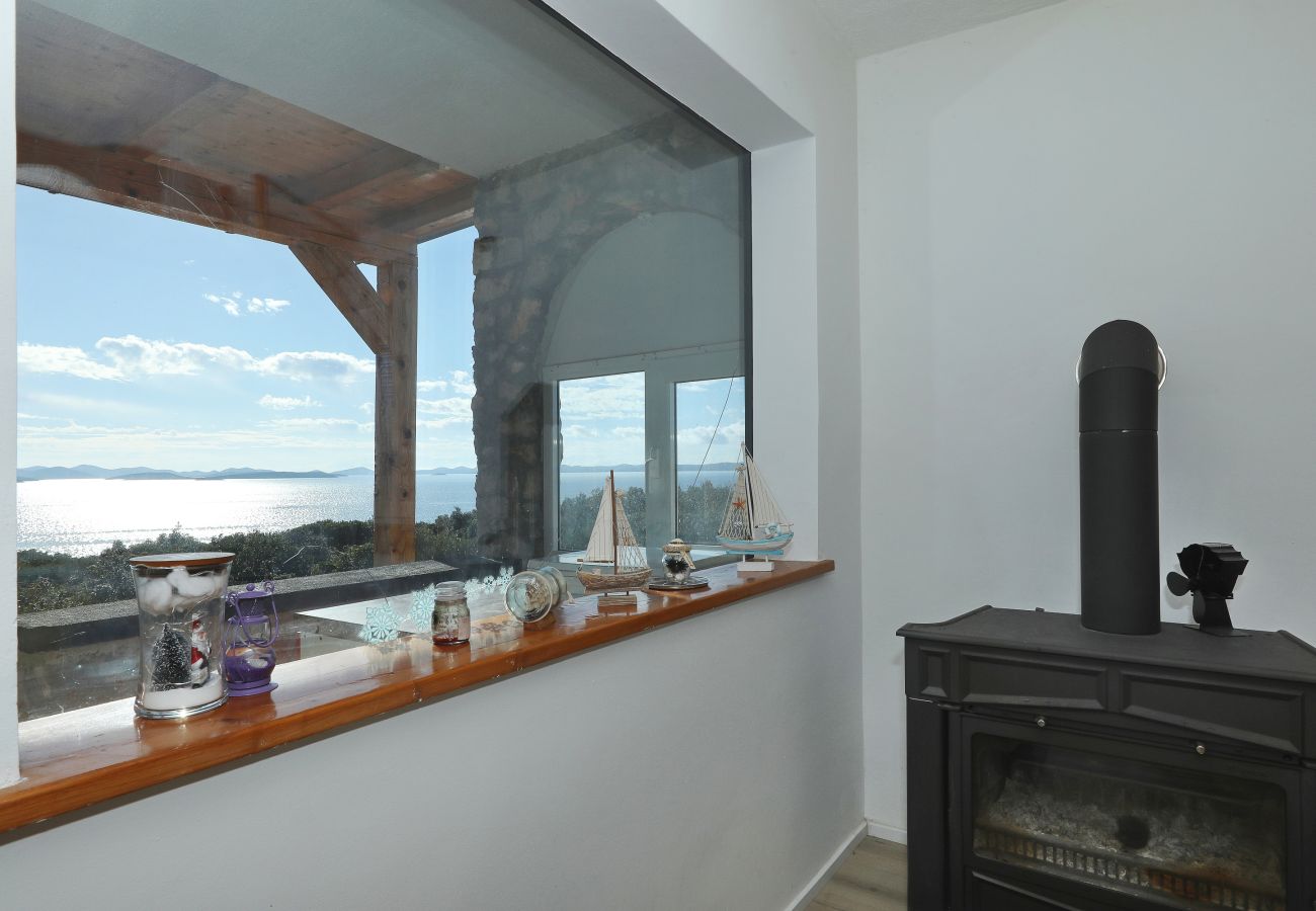 Ferienhaus in Dobropoljana - Robinsonade Pašman – Meerblick & Ruhe
