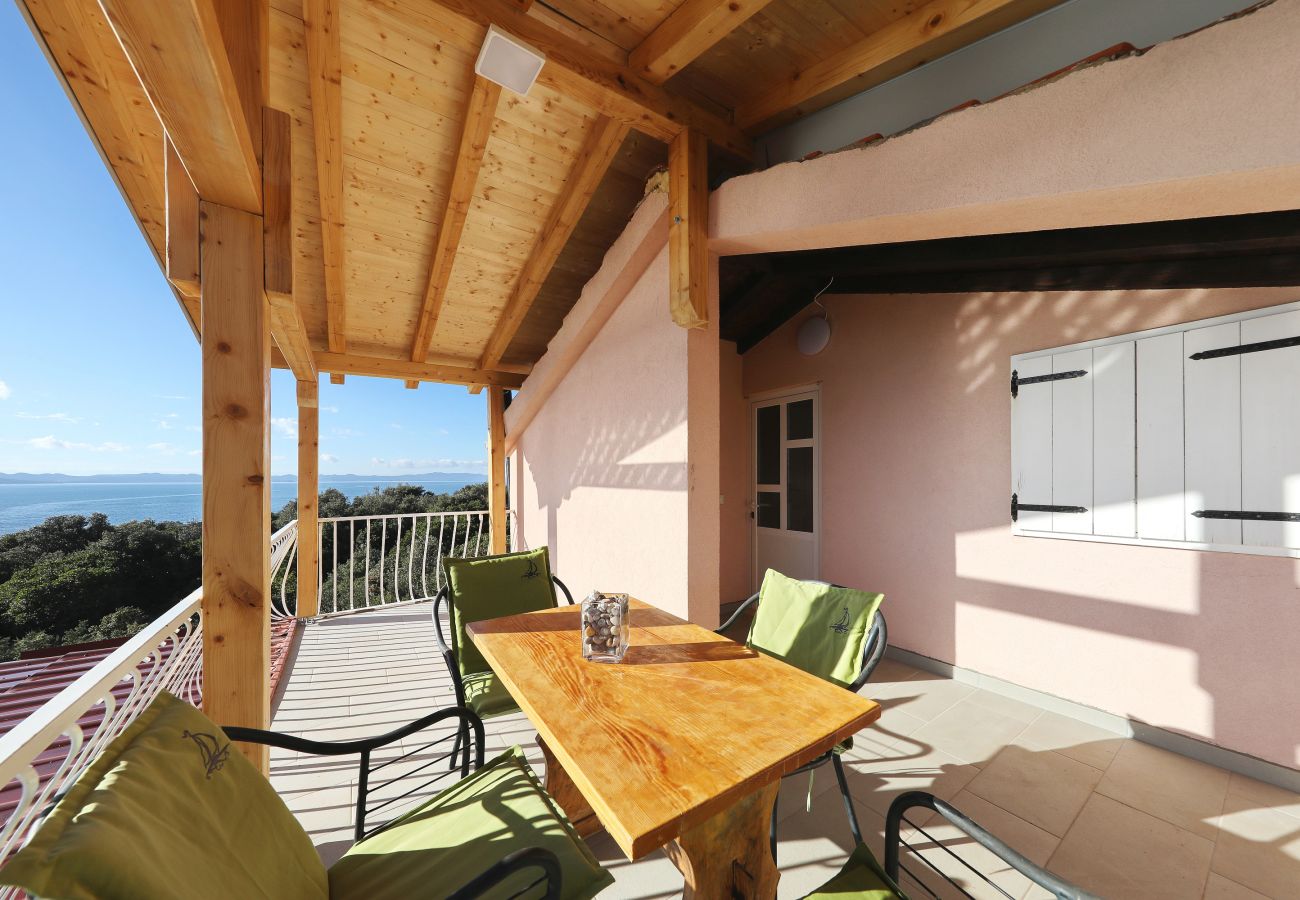 Ferienhaus in Dobropoljana - Robinsonade Pašman – Meerblick & Ruhe