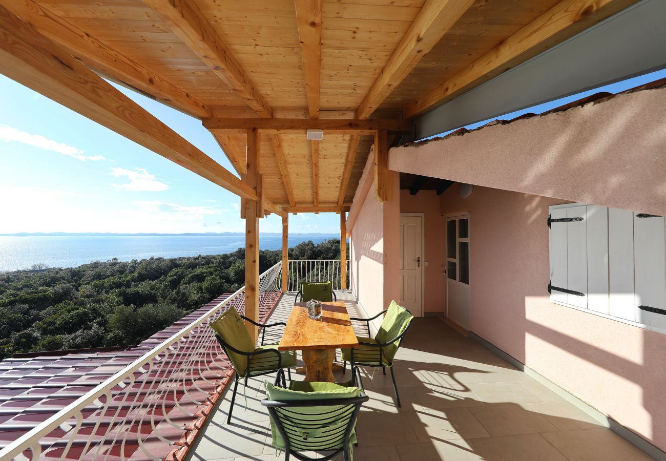 Ferienhaus in Dobropoljana - Robinsonade Pašman – Meerblick & Ruhe