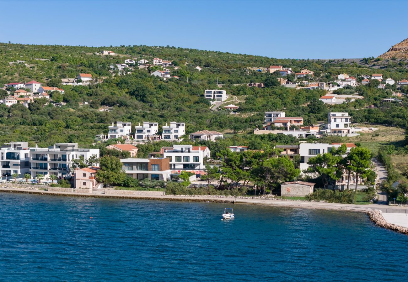 Ferienwohnung in Rovanjska - Bay view mit Pool & Meerblick