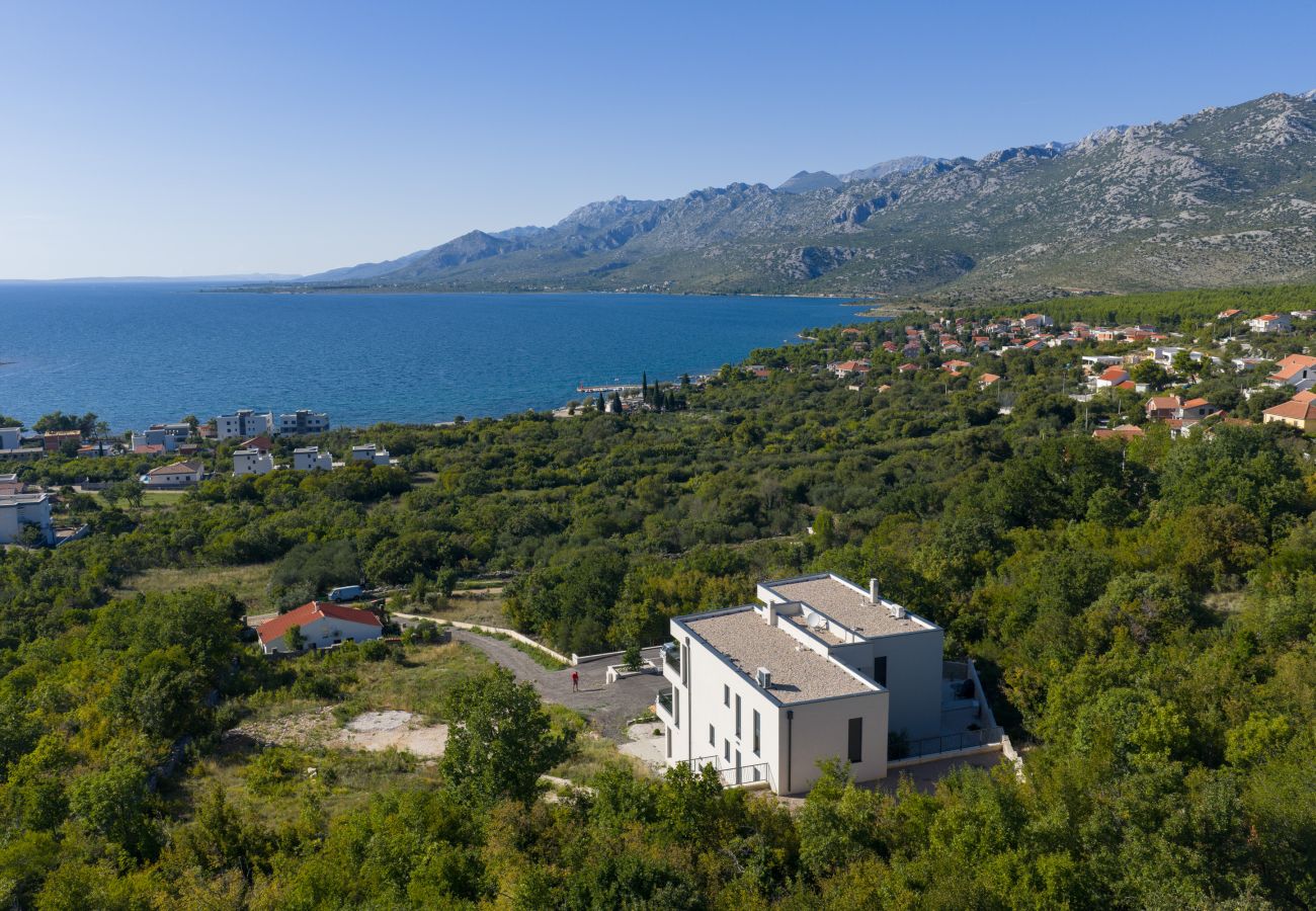 Ferienwohnung in Rovanjska - Bay view mit Pool & Meerblick