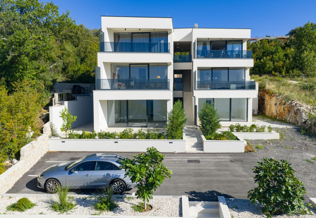 Ferienwohnung in Rovanjska - Bay view mit Pool & Meerblick